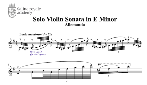 Sheet music sonata no. 4, op. 27